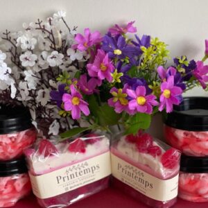Kit Sabonetes de Limão com Framboesa