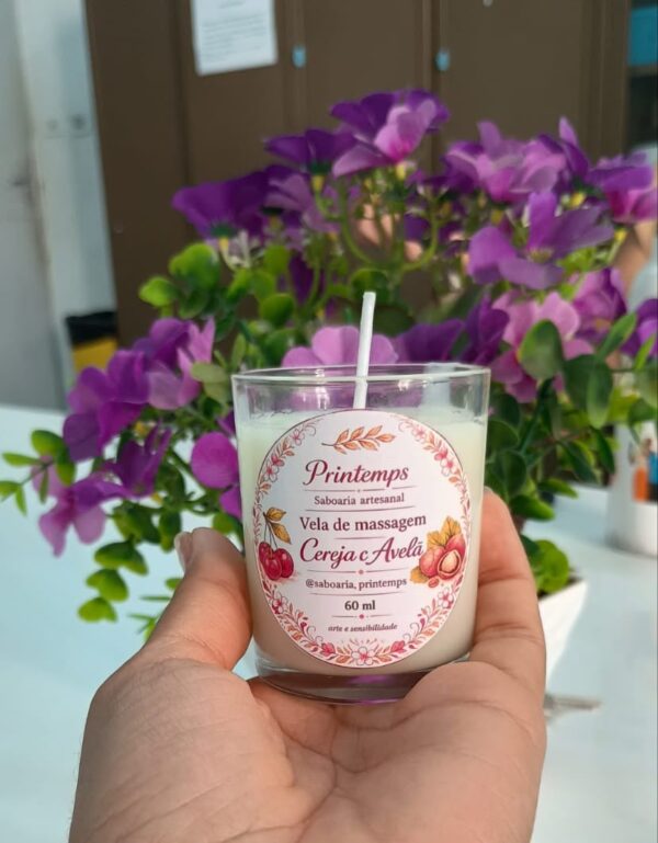 Vela Aromática de Massagem